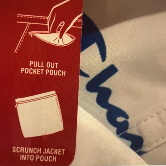 NEW Champion Solid Script Packable Jacket - Picture 13 of 13